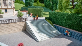 NOCH 58316 - H0 - Freitreppe, gerade (2 Stück)